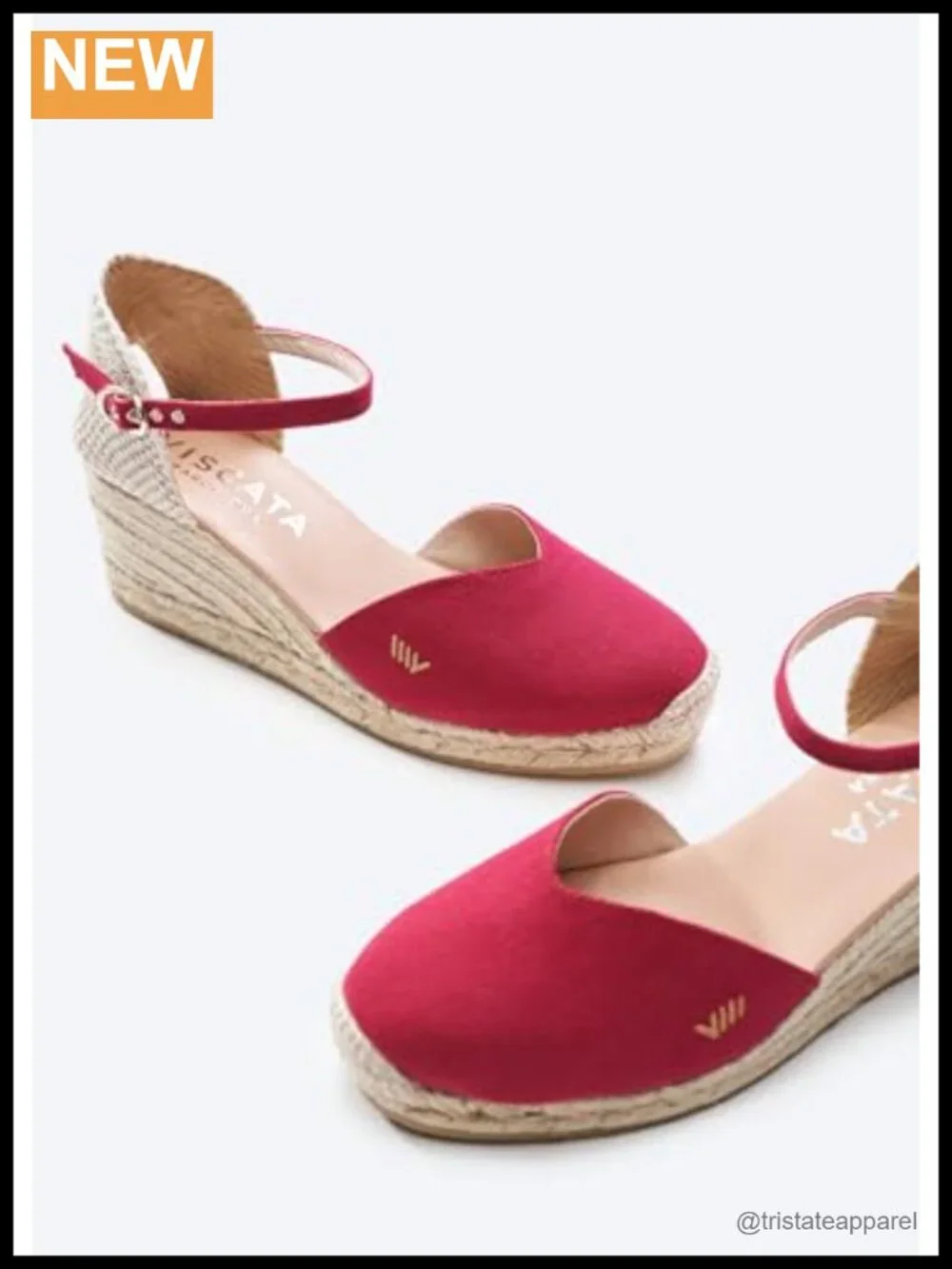 Canvas Wedge Sandals Handmade Espadrille Ankle Strap Breathable